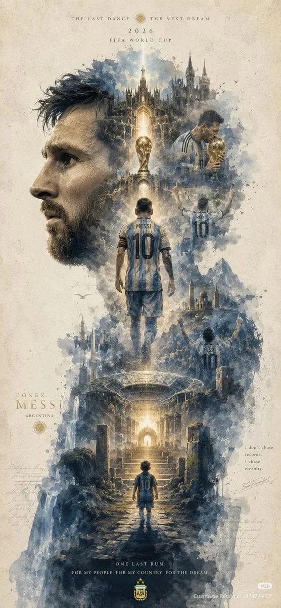 Football boots farewell poster concept